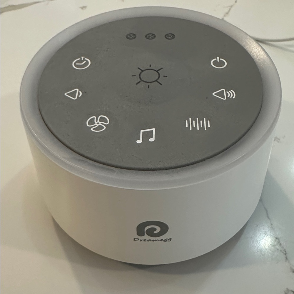 Dreamegg Sound Machine with fan, musical birds, white noise, Controls up to 90m - Picture 3 of 4
